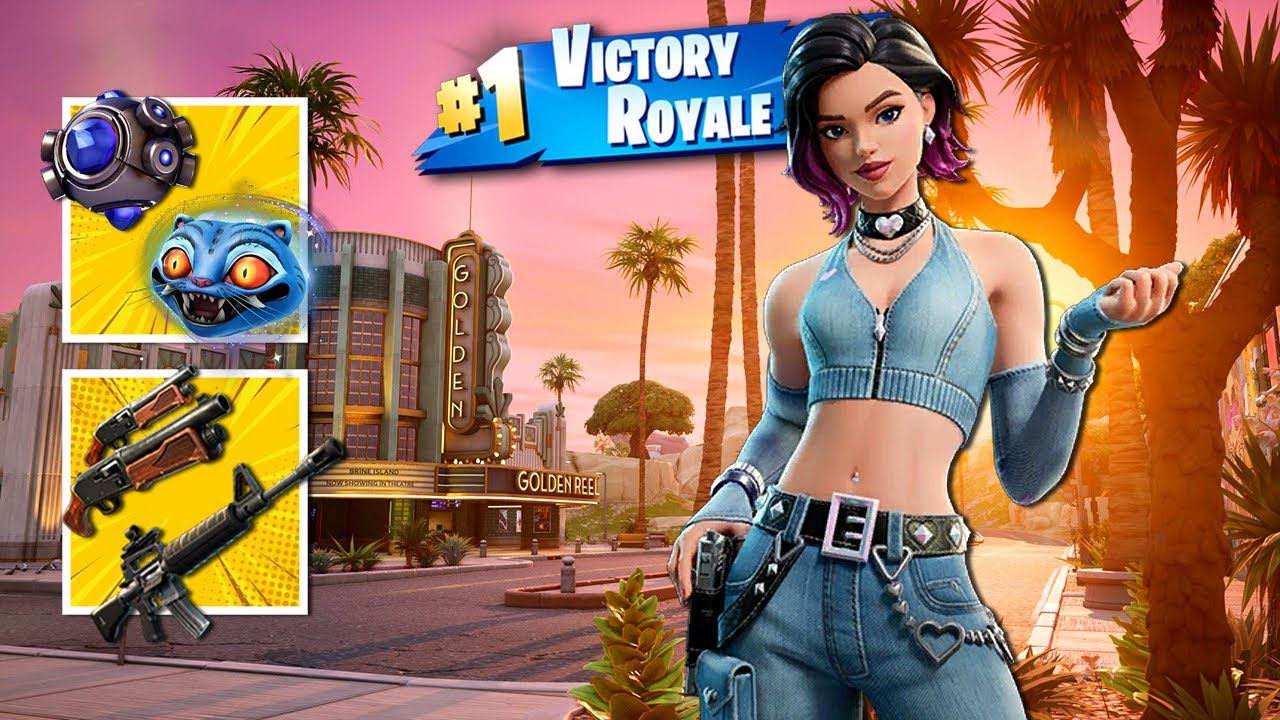 Fortnite Cat Holloway Skin Gameplay - Fortnite | Chapter 7 Season 1