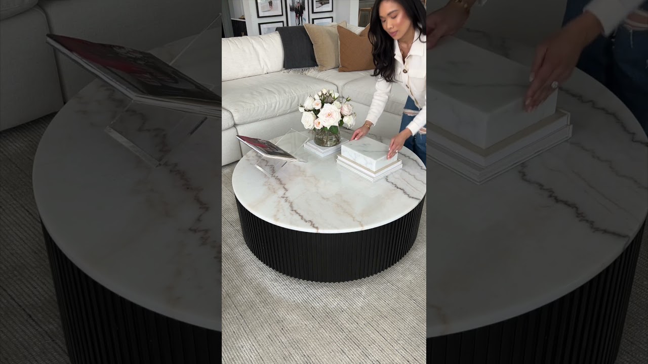 How to style a round #coffeetable
