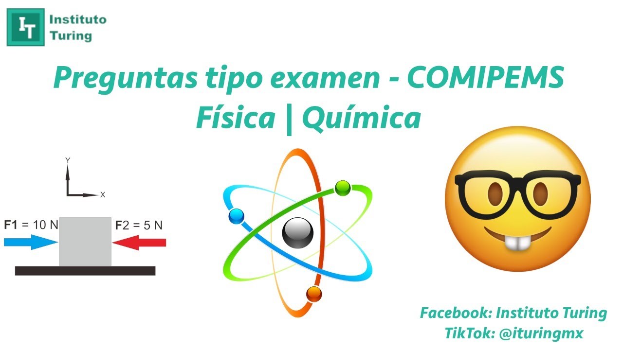 Preguntas tipo examen - Física (COMIPEMS)