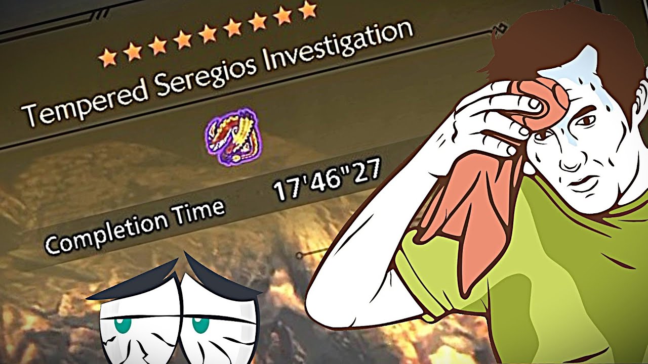 9 star Seregios VS Great Sword is a Sekiro level final boss challenge