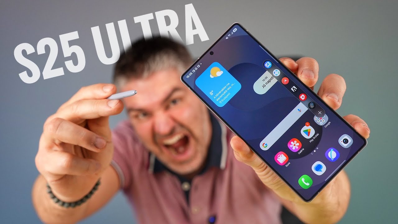 Samsung Galaxy S25 Ultra | TESZT | iPhone-osok, GYERTEK!