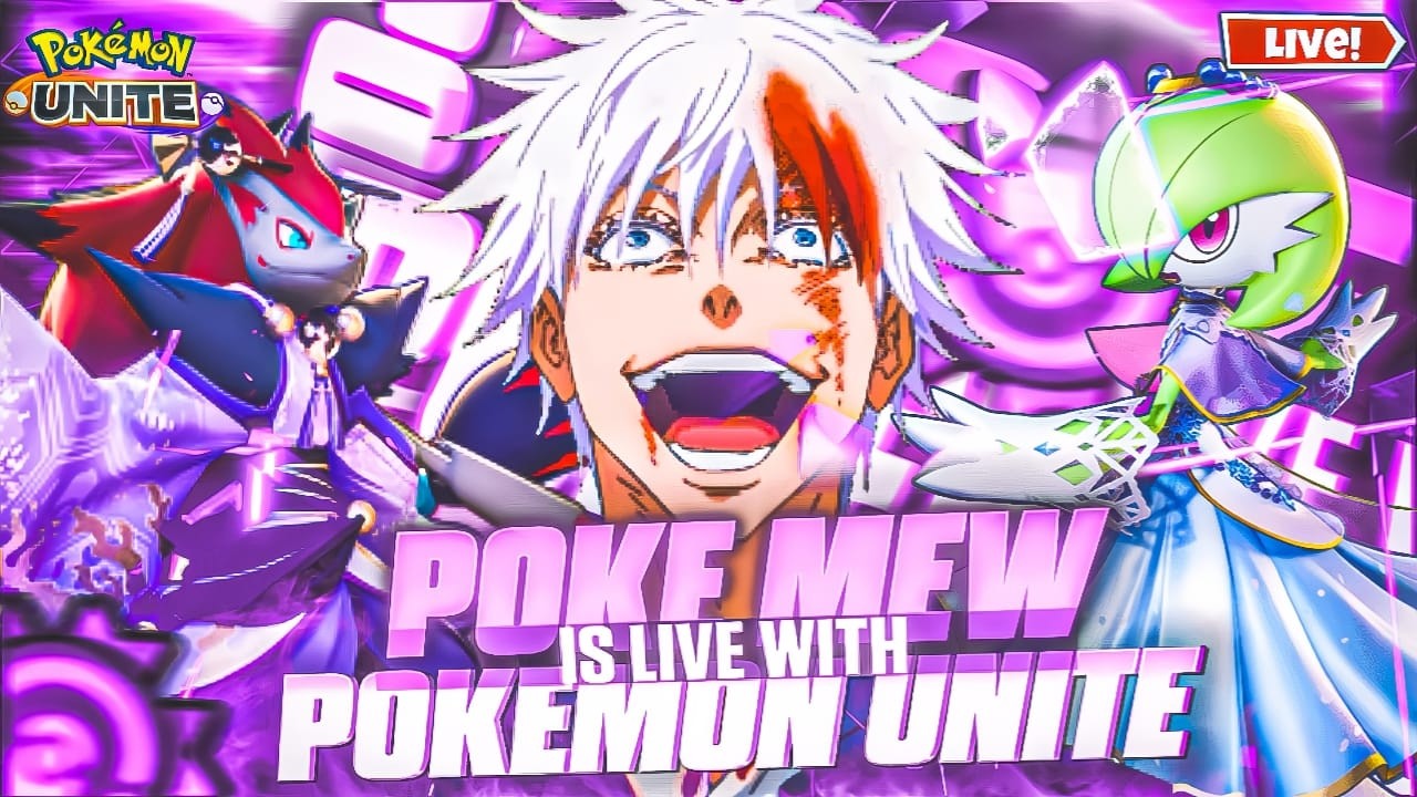 HOGYA SABKA LEGEND GUYS???| POKEMON UNITE LIVE | POKE MEW IS LIVE#pokémonunitelive