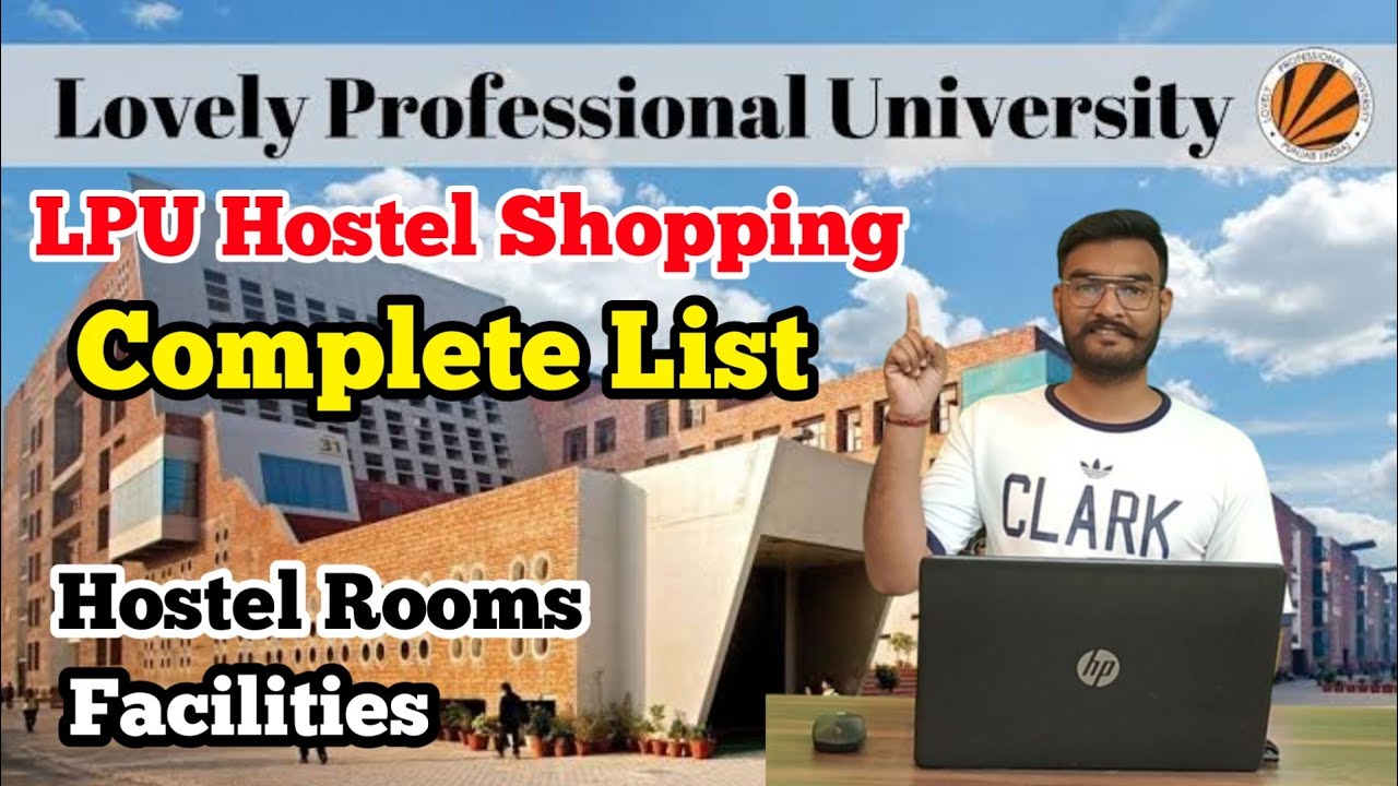Hostel Shopping List for college Students |LPU Hostel Packing Complete list 2024 | Hostel Room Tour