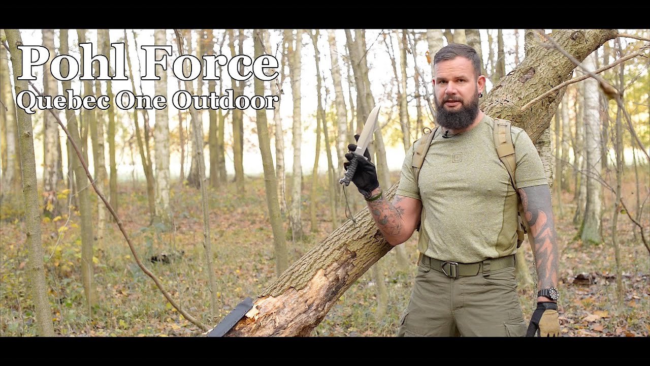 Pohl Force Quebec One Outdoor Messer Review