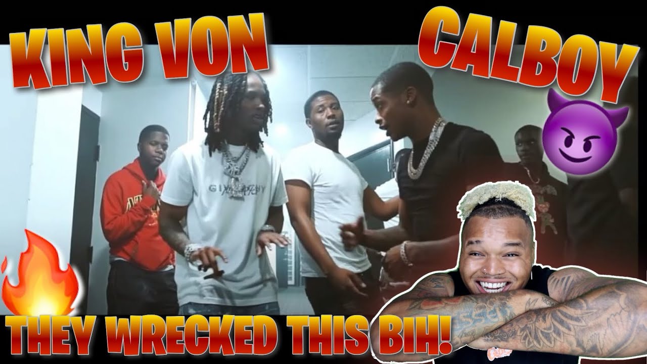 Calboy - Brand New feat. King Von REACTION | JessieT Tv