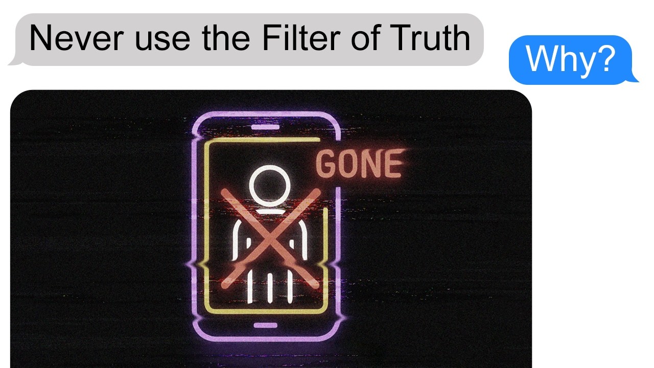 If Your Filter Glitches… Stop Recording | Analog Horror