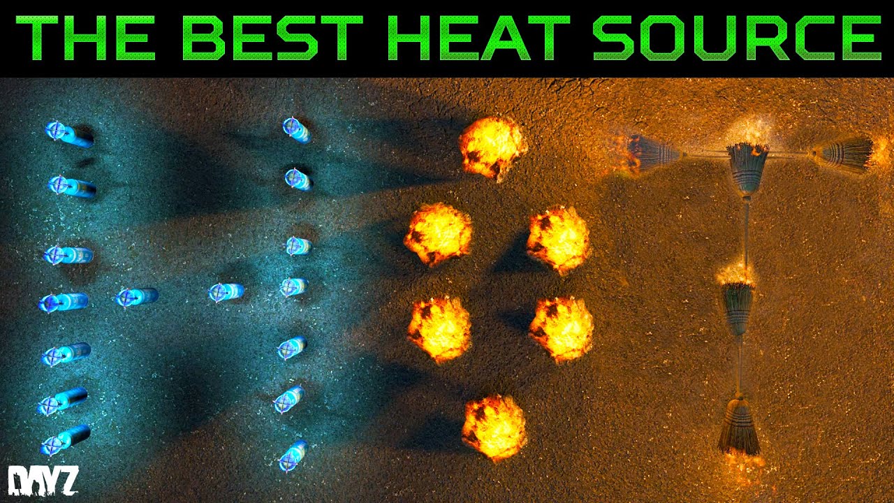 [OLD]The Best & Worst Sources of Heat in DayZ | Drying Clothes, Heat Strength & Light Distance