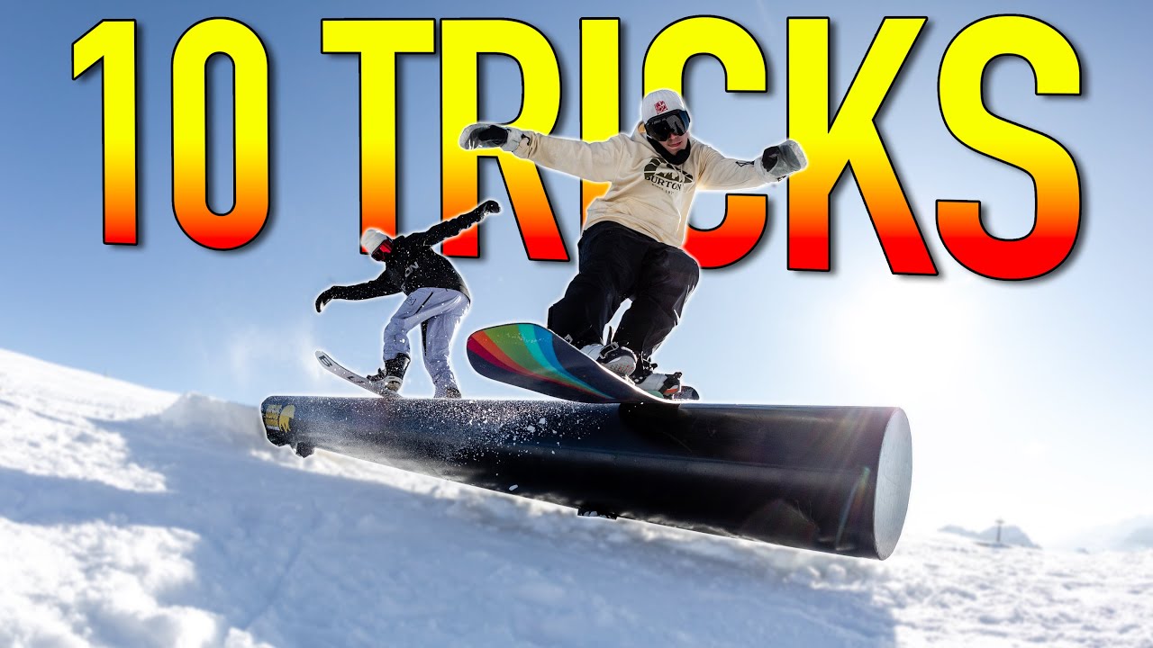 10 TRICKS IN SNOWBOARD scelti da voi! 🏂 *non cos&igrave; facili sulla neve*