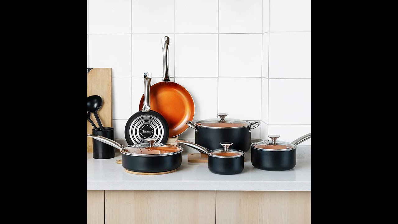 MICHELANGELO Pots and Pans Set 12 Pieces