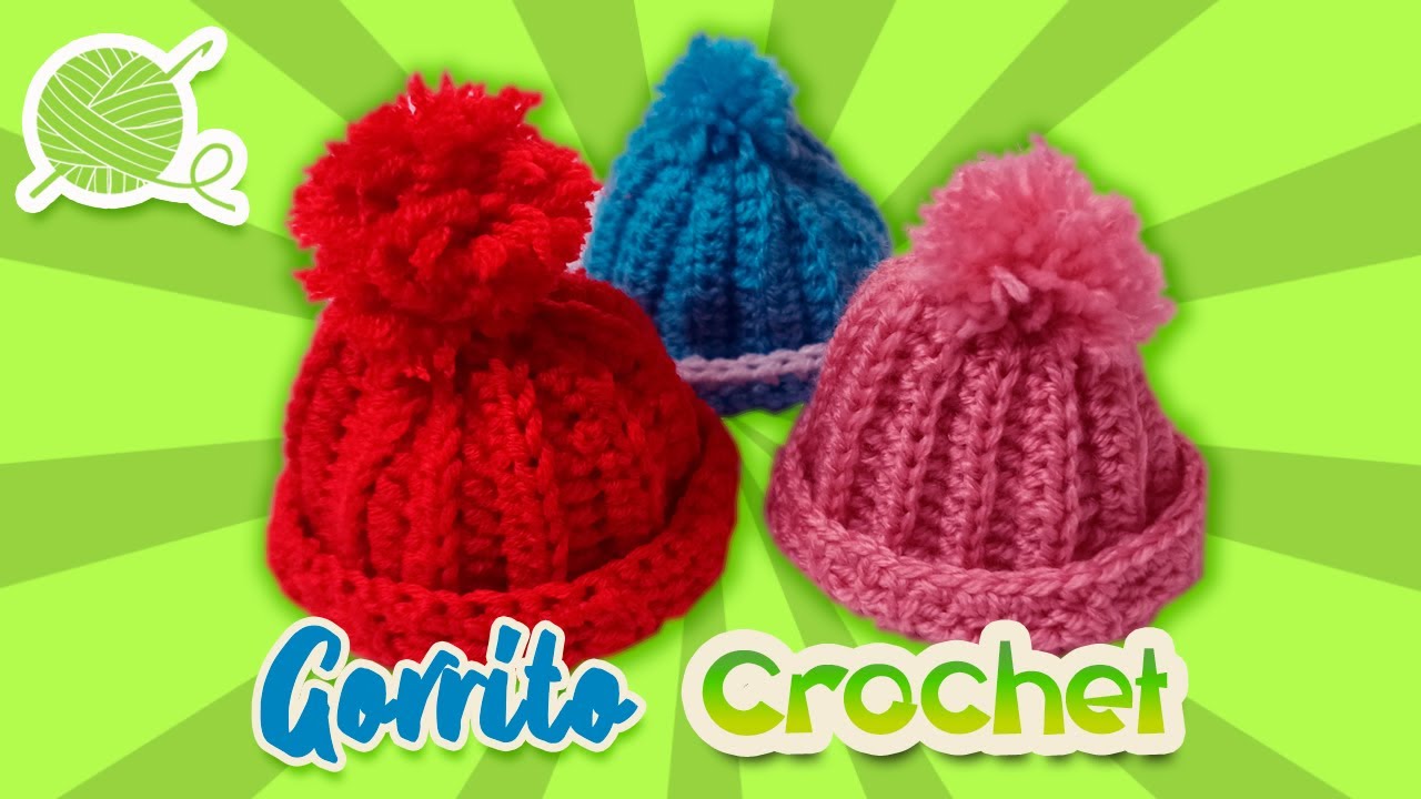 Gorrito crochet para muñecas amigurumis 😍 👒