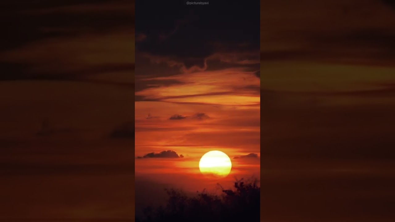 Sunrise || whatsapp Full screen status || sunrise sunset status #sunset