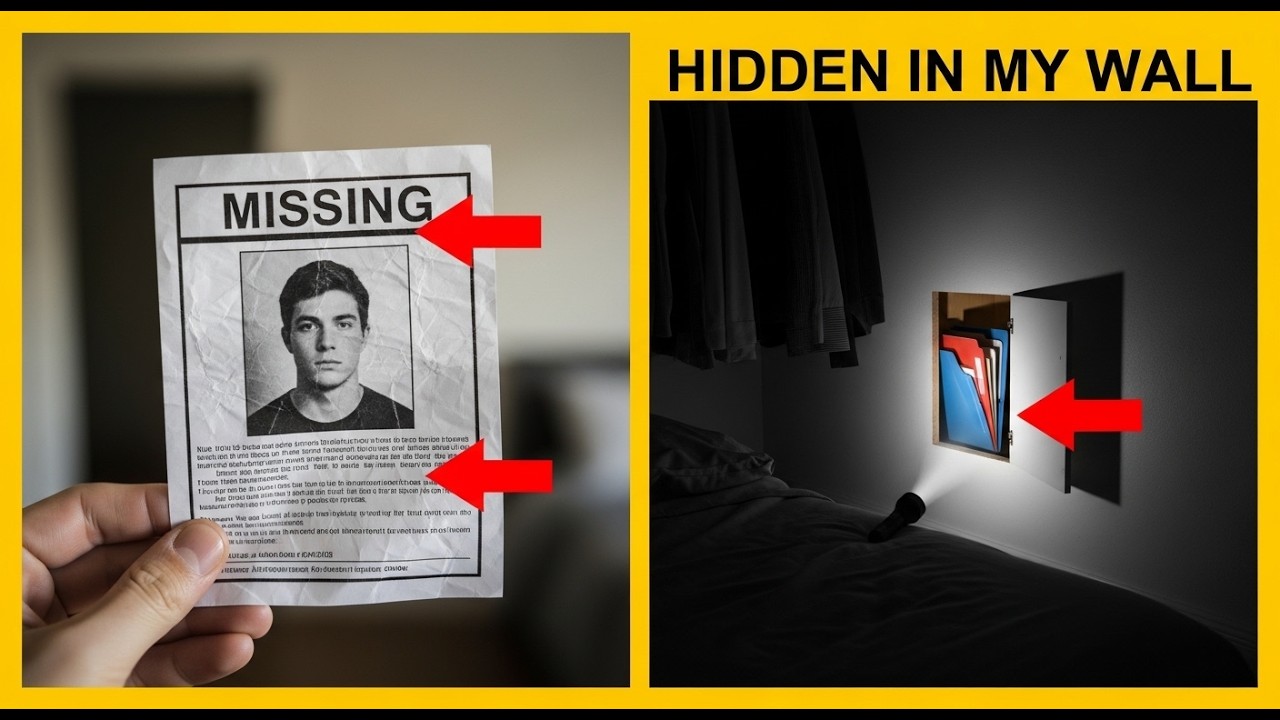 REAL LIFE Horror Story (English) | I Found a Missing Person Poster Hidden in My Wall