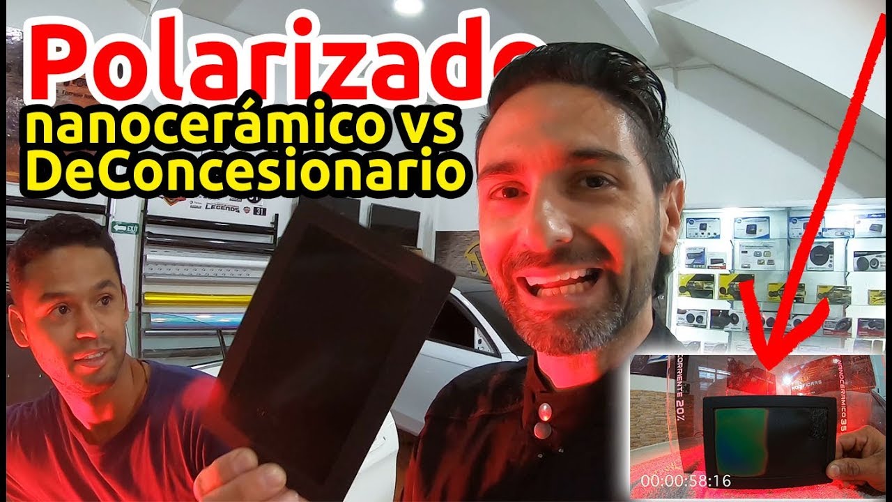 Polarizado de CONCESIONARIO vs NANOCERAMICO. Pruebas REALES | El Ingeniero