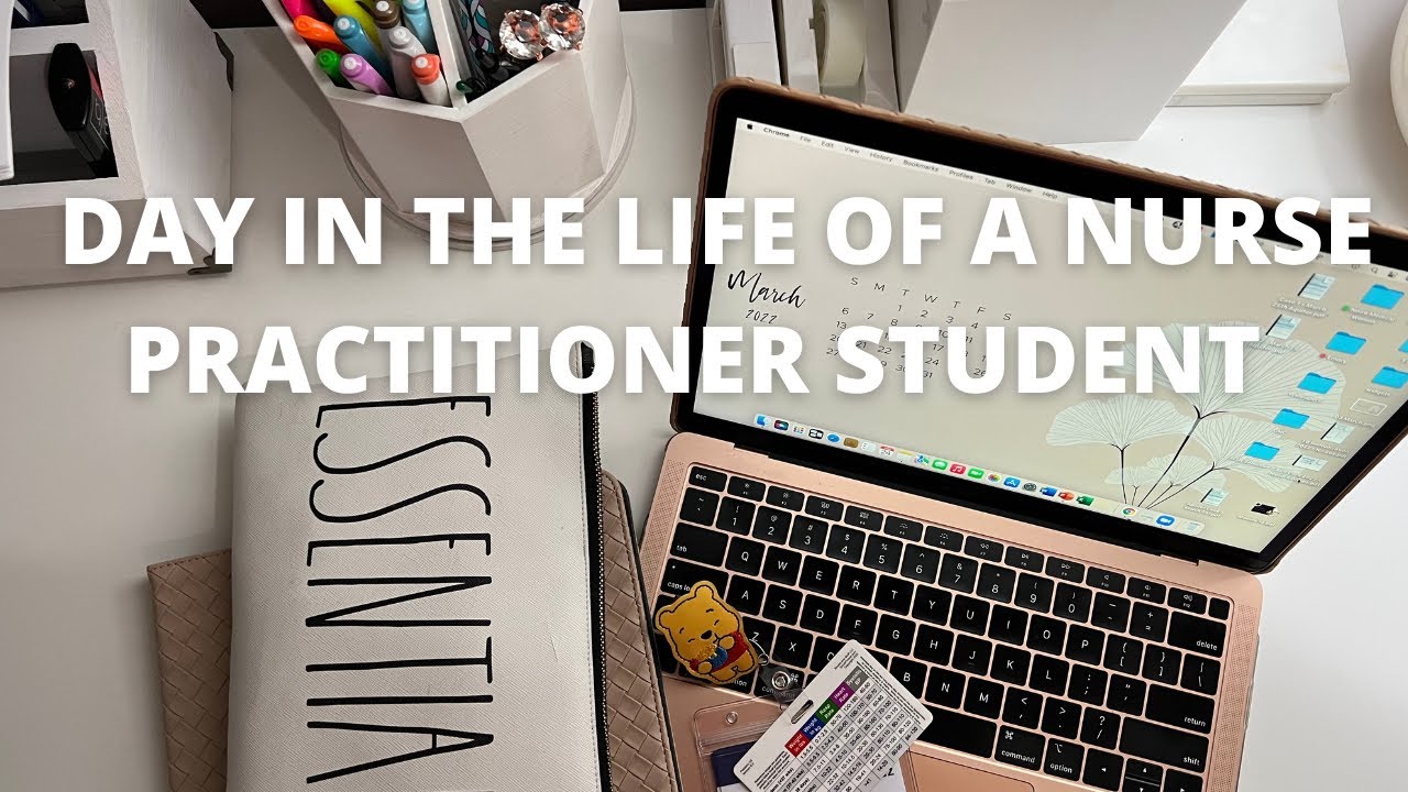 DAY IN THE LIFE OF A NURSE PRACTITIONER STUDENT | NANDI R.