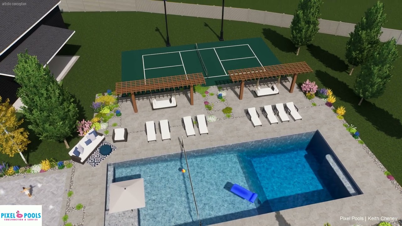 Draper Utah Pool and Spa 22x60
