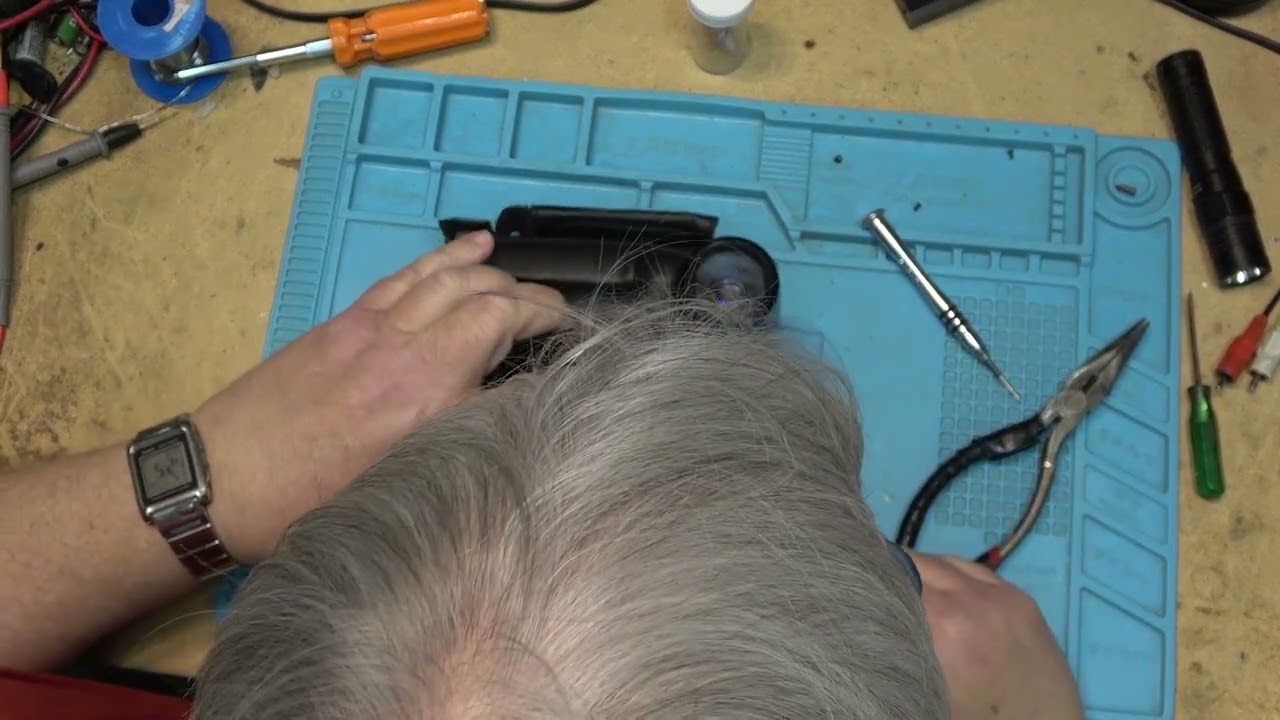 Sharp Viewcam will not play and parts are falling off