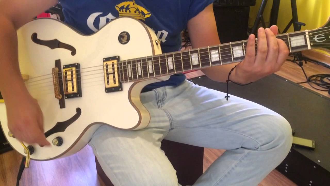 Rockabilly tutorial guitarra riff en E mayor