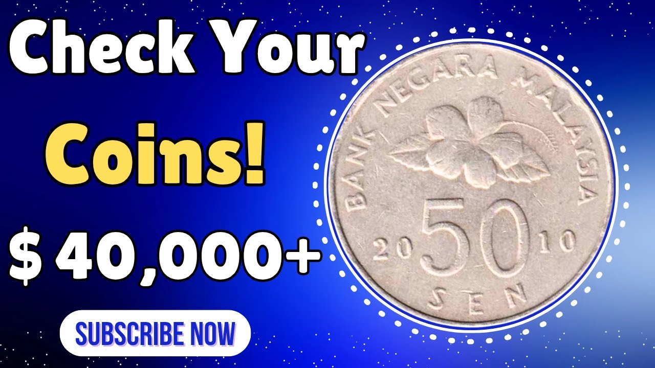 Malaysia Old Coins Value 💎 How Much Is 50 Sen 2010 Rare Coin Worth? | Coin Spyder