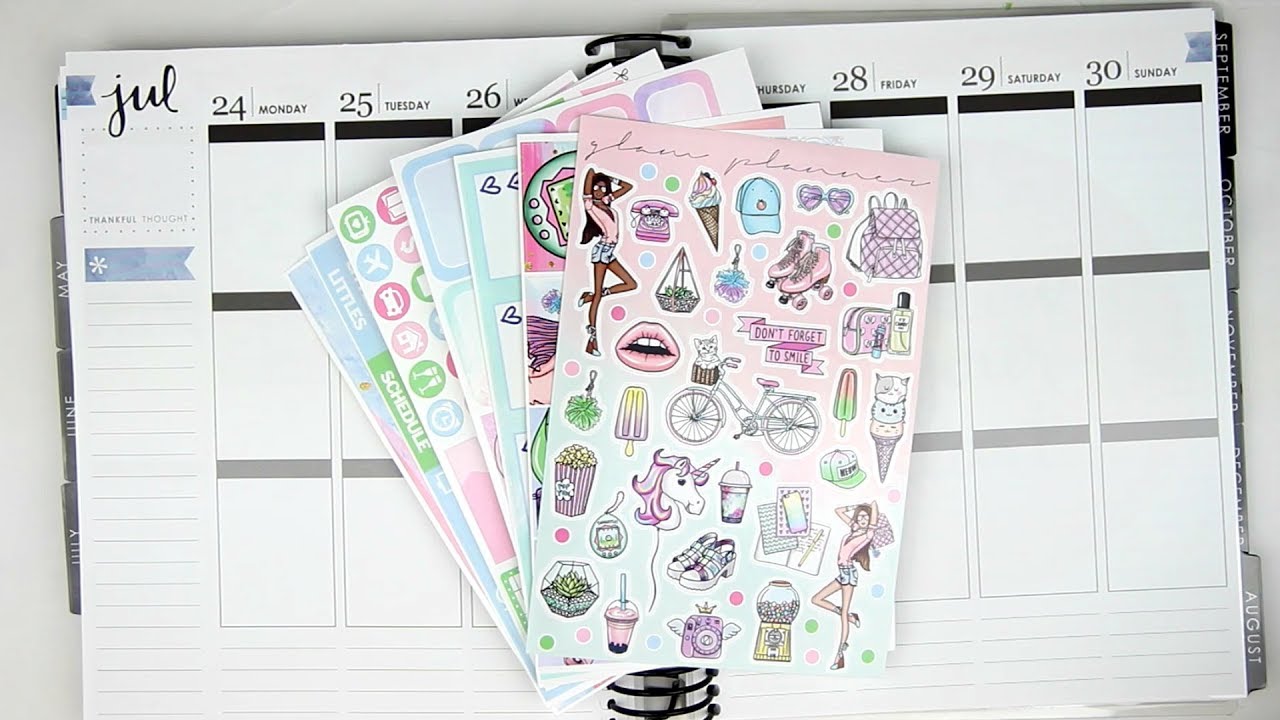 Plan With Me | April Mystery (TheGlamPlanner)