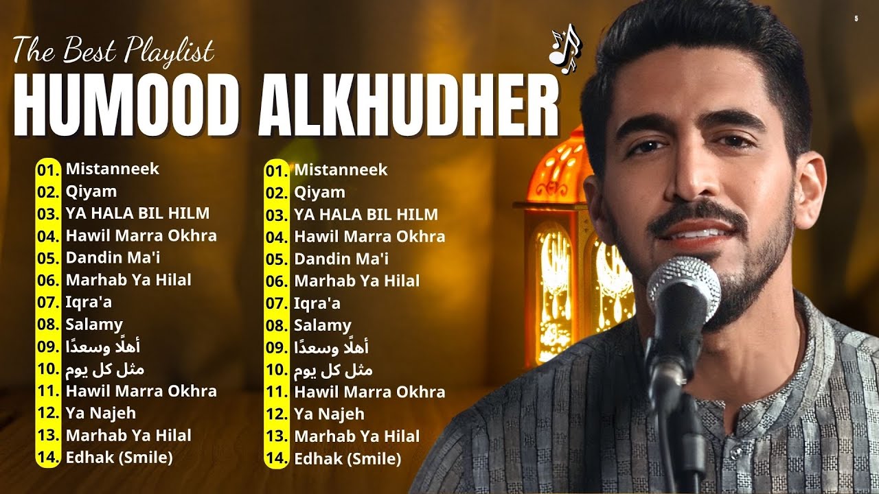 Mistanneek, Falasteen Biladi, Hawil Marra Okhra -  Lagu Terbaik Humood AlKhudher 2026