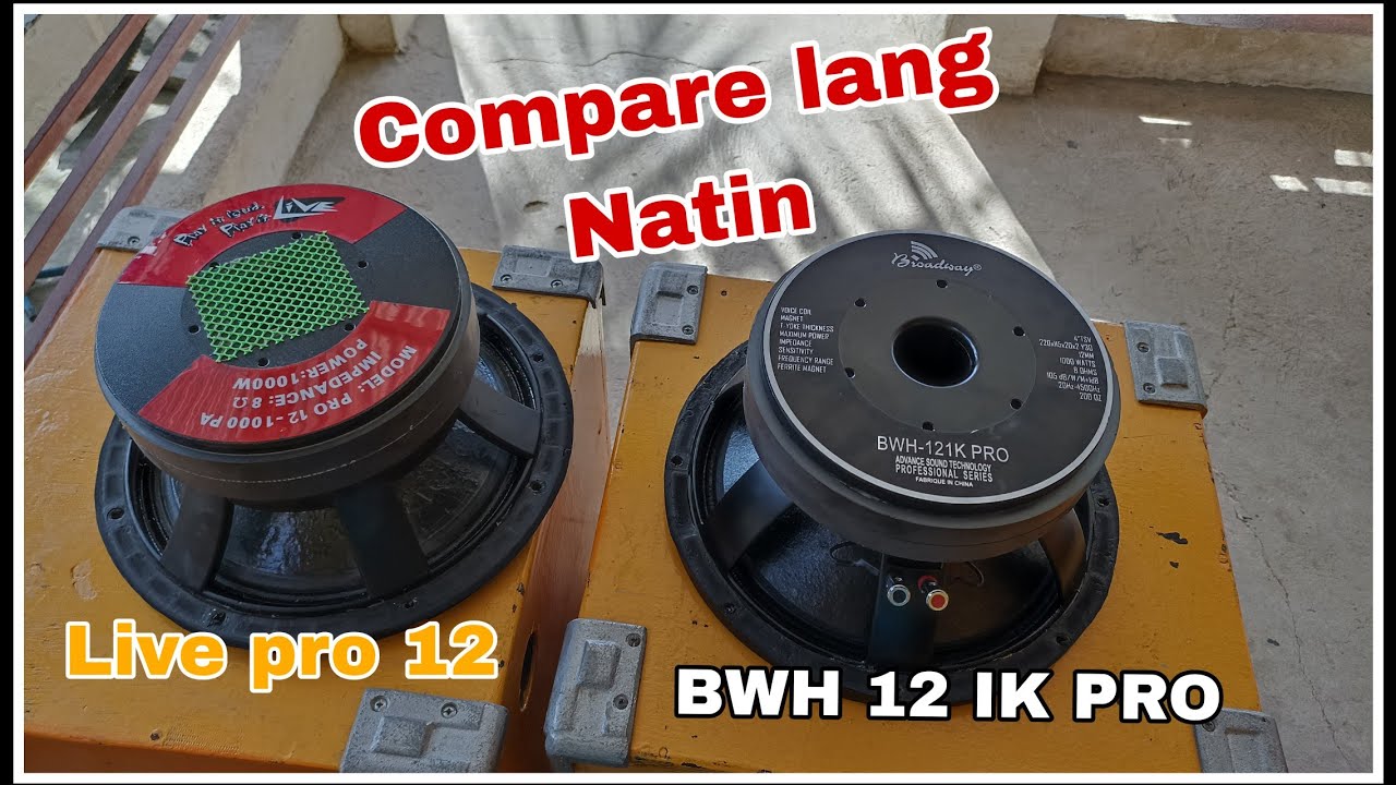 Broadway 12 1k pro At Live Pro 12 Compare nga Natin Ito