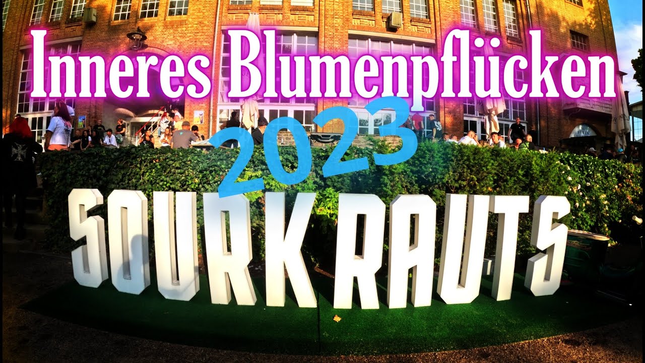 Inneres Blumenpflücken 2023 SOURKRAUTS Carfestival