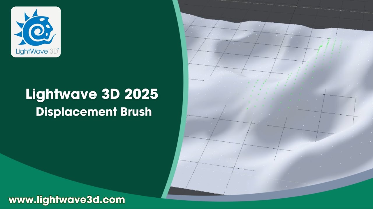 Lightwave 3D Displacement Brush