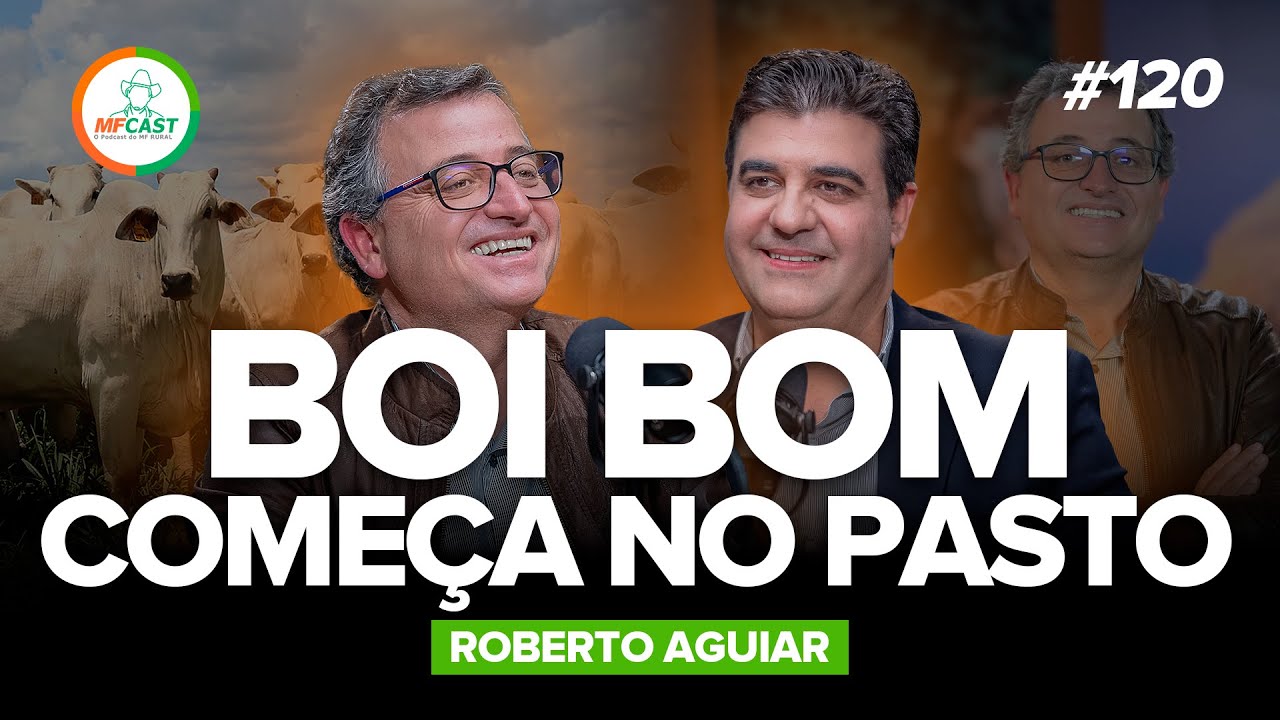 PECUÁRIA: O MAIOR ERRO ESTÁ NO PASTO (Roberto Aguiar) - MF Cast 120