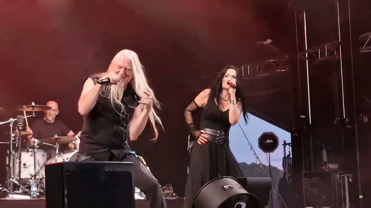 Tarja Turunen and  Marko Hietala -Wish I Had a Angel (Karjurock 20.07.24)