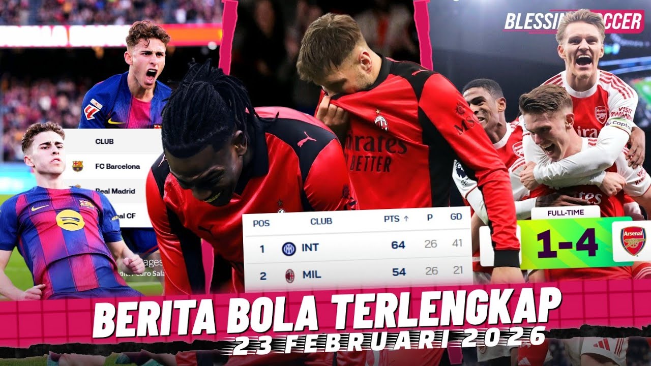AC Milan RUNTUH! Puncuk Kian Menjauh 😭 Arsenal 