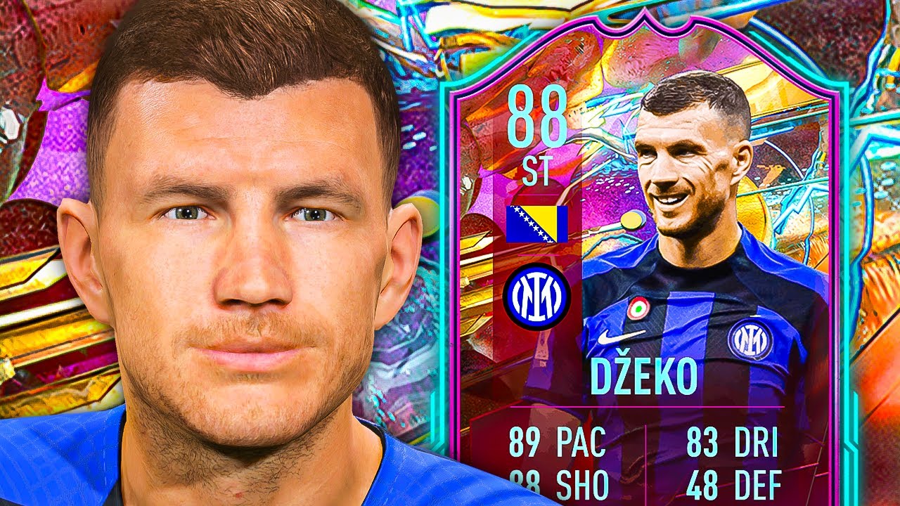 HAALAND WITH A 5⭐ WEAK FOOT!? 🤯 88 Rulebreakers Dzeko Player Review - FIFA 23 Ultimate Team
