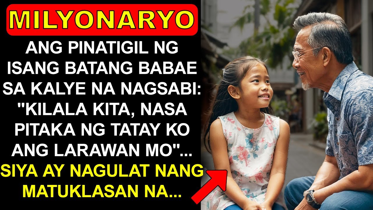ISANG MILYONARYO ANG PINATIGIL NG ISANG BATANG BABAE SA KALYE NA NAGSABI: 