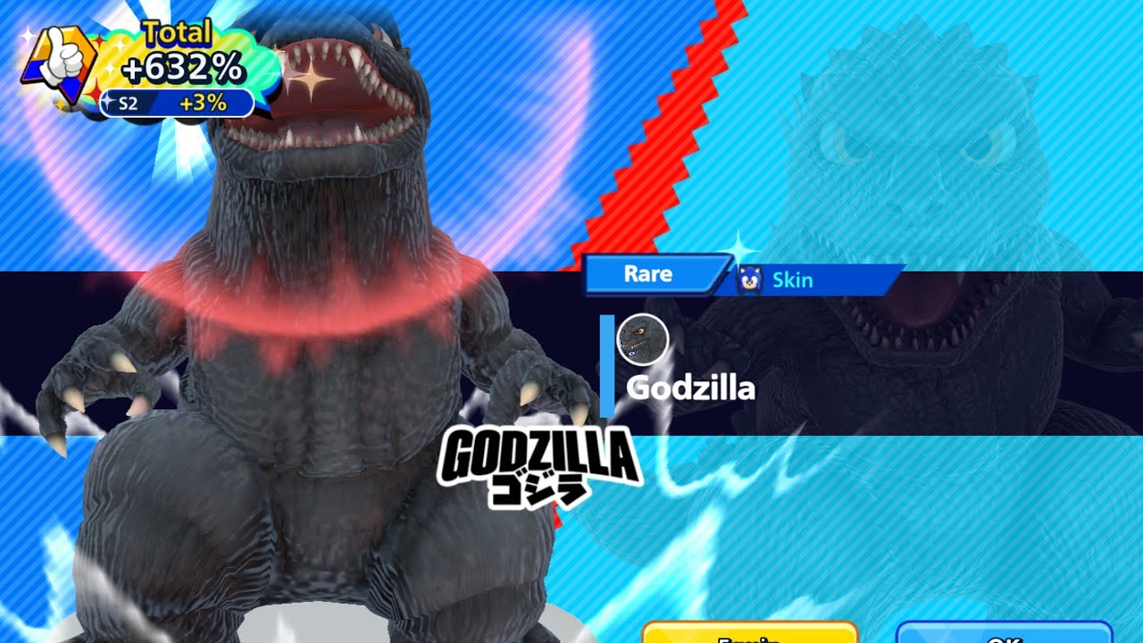 Even a Kaiju can Compete in Sonic Rumble