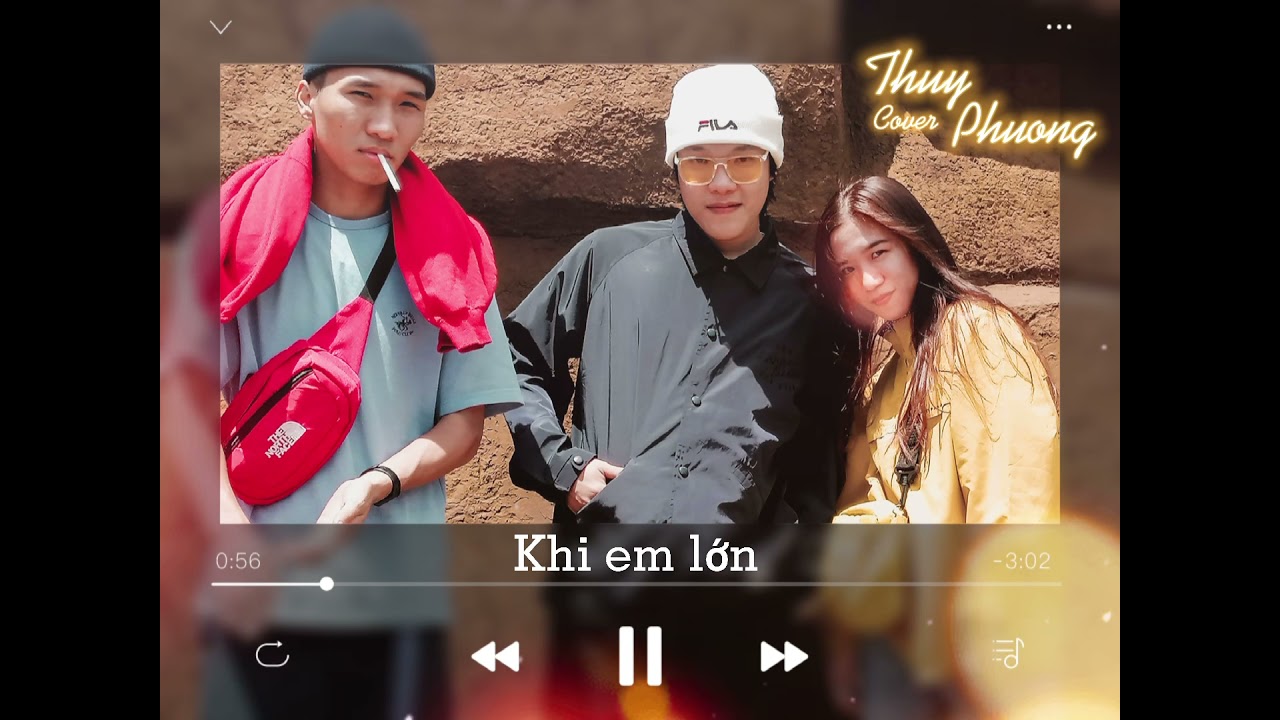 Khi em lớn | Ho&agrave;ng Dũng ft orange | guitar cover Thuy Phuong, record by LADS 98