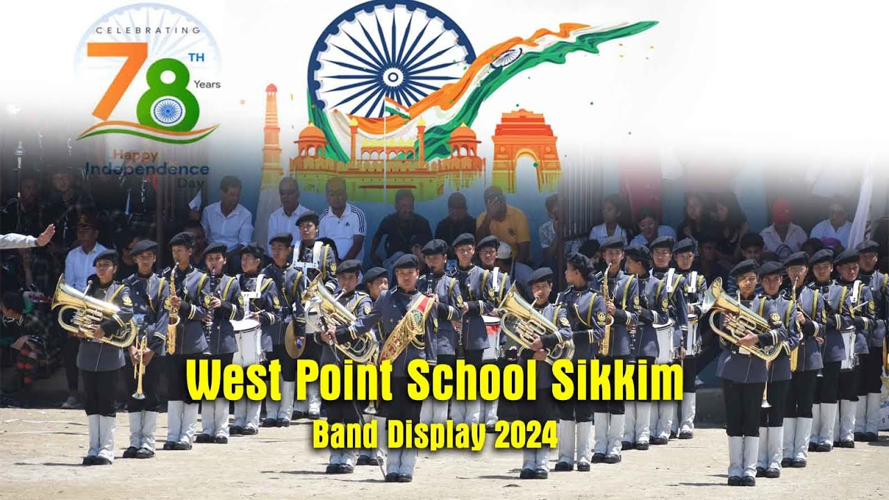 West Point School Sikkim | Band Display 2024