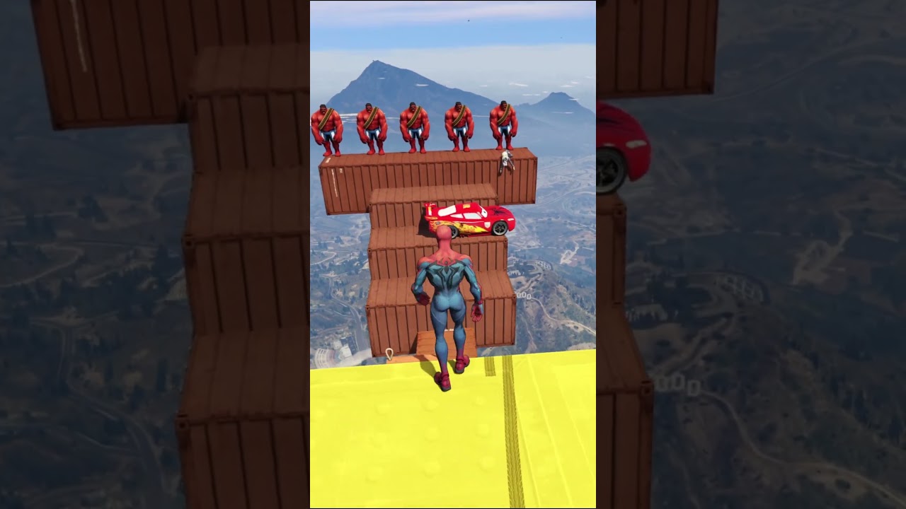 GTA 5 Spiderman Water Ragdoll Fails – Epic Jumps and Falls!