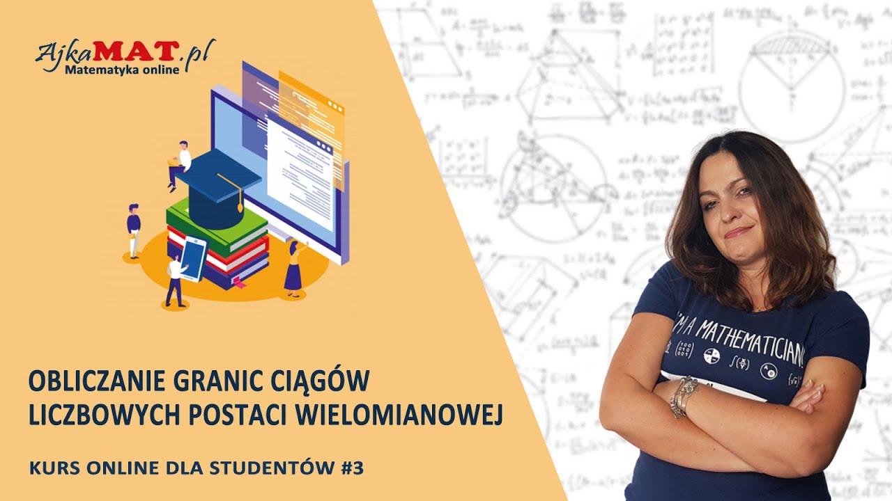 Obliczanie granic ciągów liczbowych postaci wielomianowej