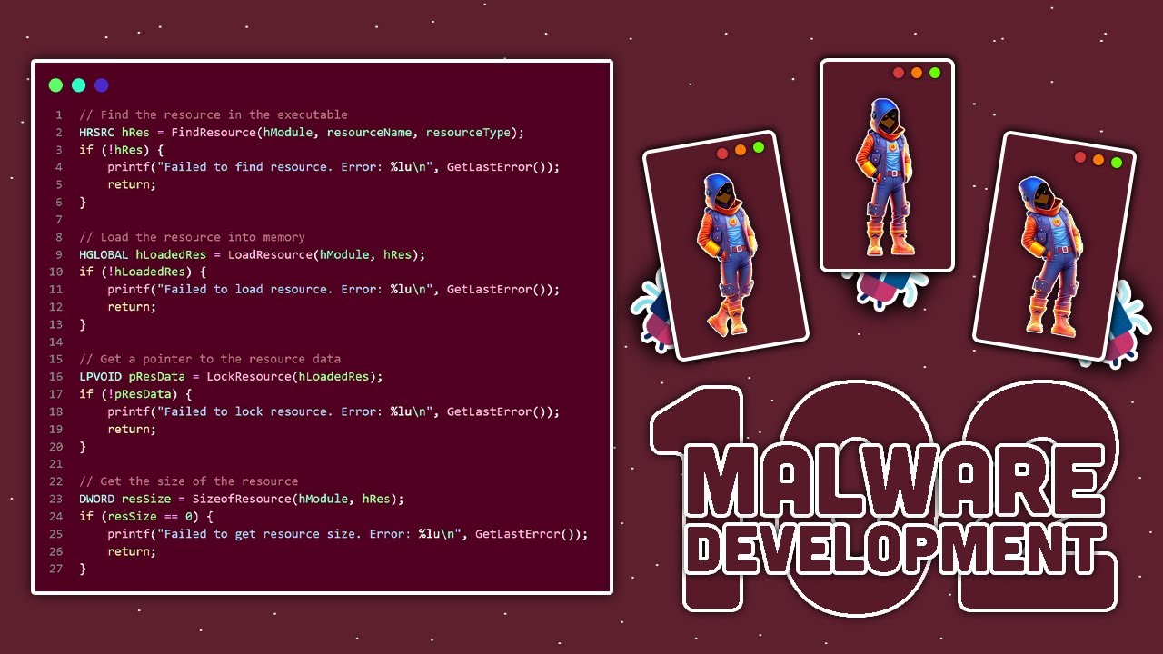 Malware development 102: Hiding Malware inside images
