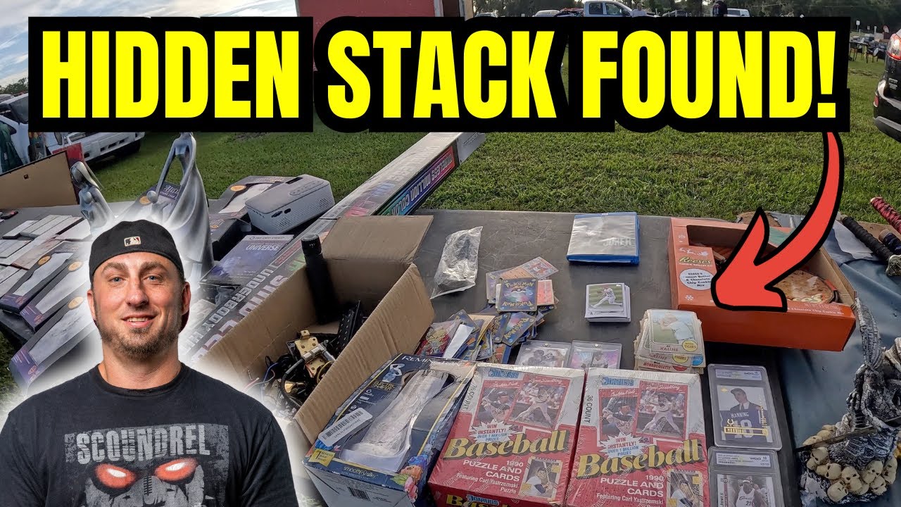This Stack of Vintage Cards Was Sitting at the Flea Market!