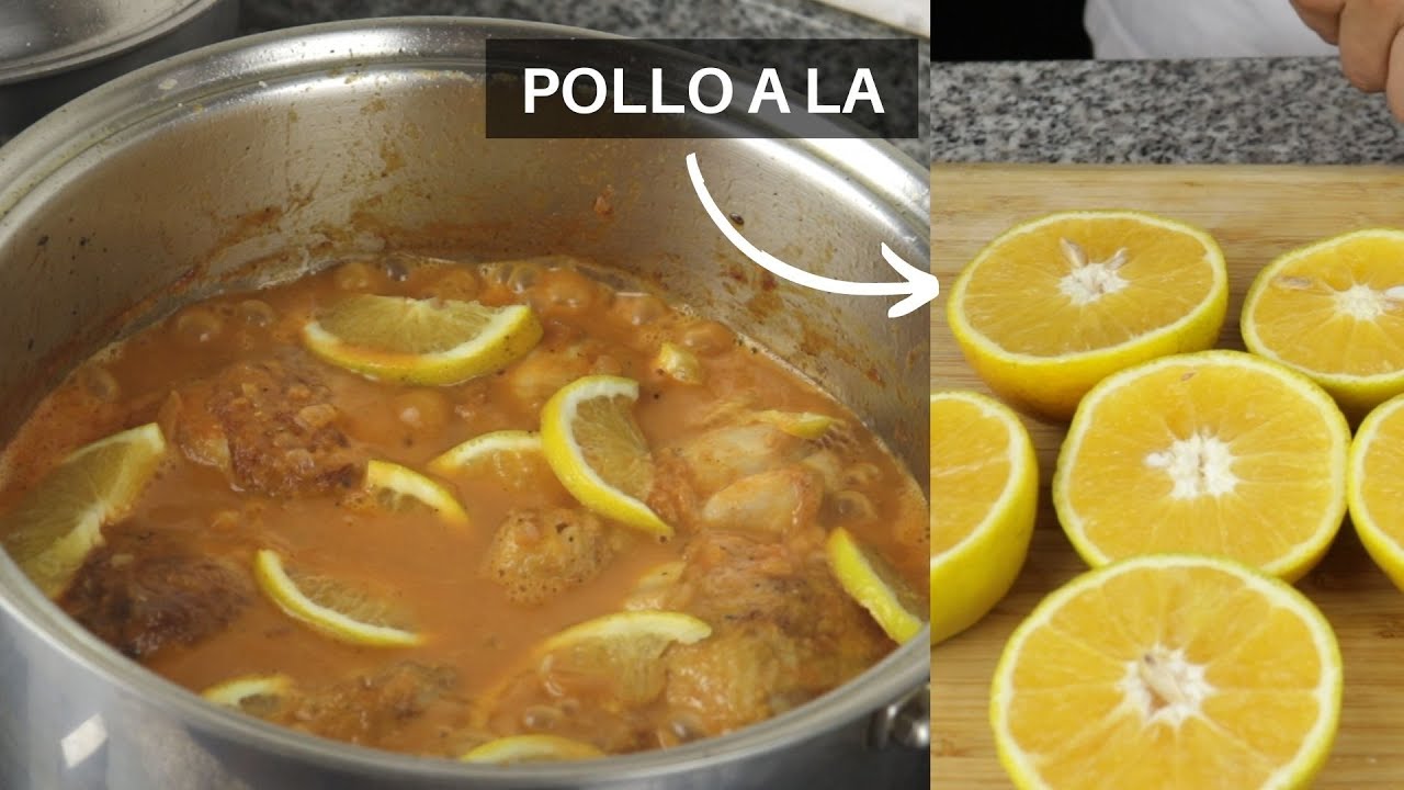 POLLO a la NARANJA Muy Rico y Económico | Receta Fácil | Al Estilo Peruano