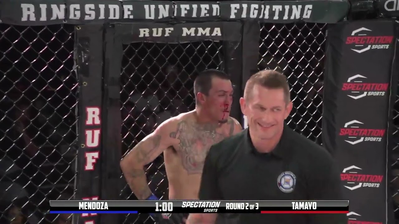 Robert Mendoza vs Miguel Tamayo - Am 145lb - Ringside Unified Fighting - RUF MMA 64