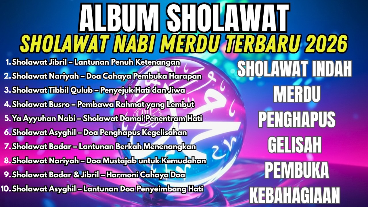 Sholawat Easy Listening | Sholawat Nabi Penenang Pikiran