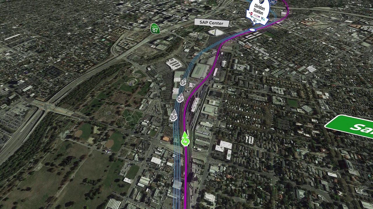 NorCal Project Sections Flyover – San Jose Diridon Approach Subsection July 2019