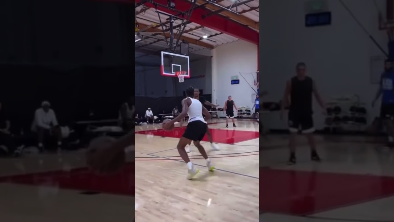 Shai Gilgeous-Alexander x Evan Mobley going at it!!😤🔥