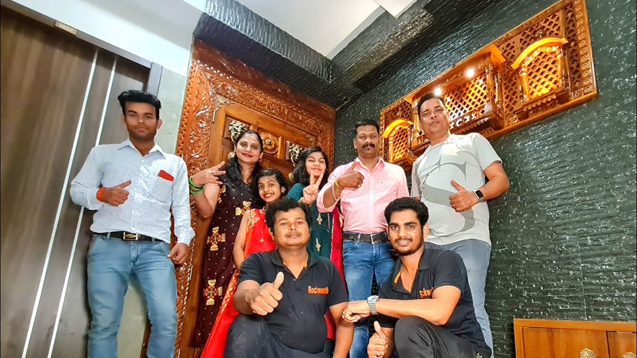 Regency Anantam 2BHK  Wada Theme Interior & Design By Rockworth Design Dombivali