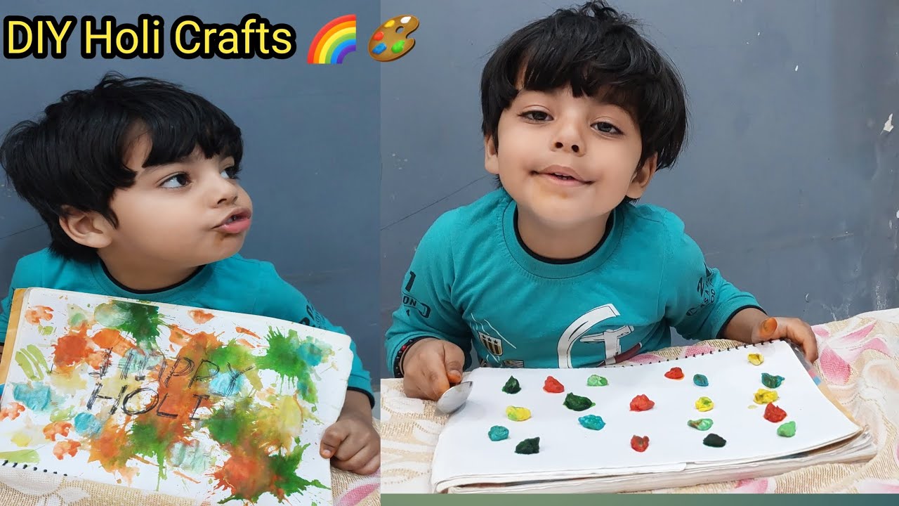 Lavish Ki Holi Masti | Holi Activities for Kids at Home @Lavishvlogs06 