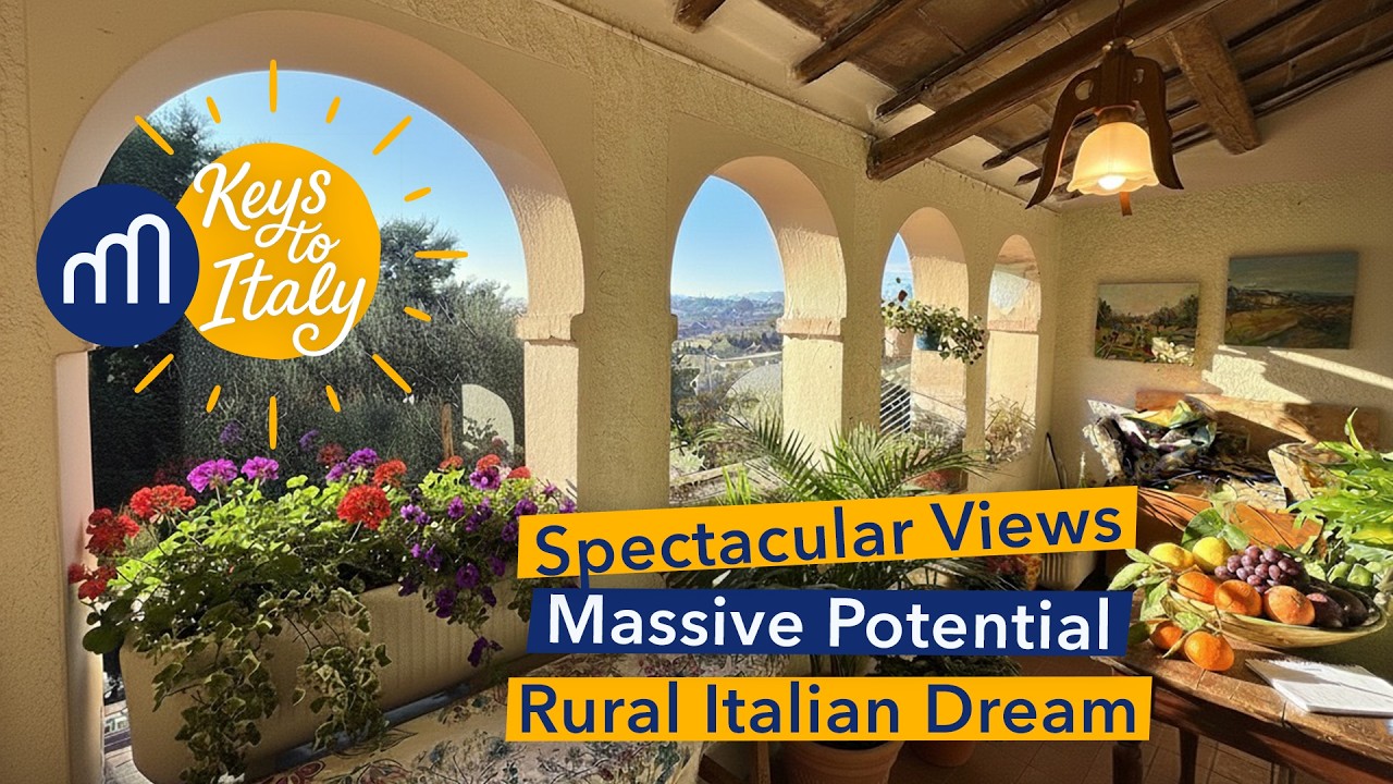 Check this Charming Italian Farmhouse with Enormous Potential