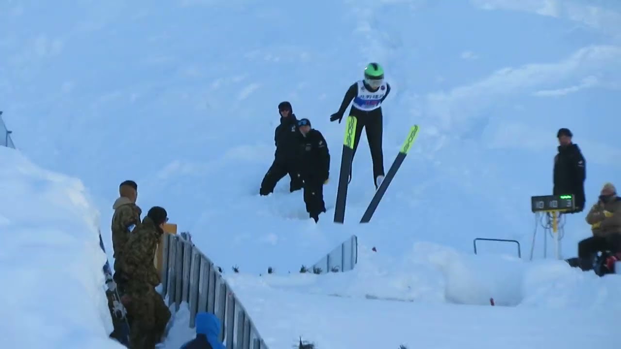 #安立寿音 選手 第63回全中スペシャル 女子 ２本目 56メーター 2026/02/04(水) 野沢温泉シャンツェ