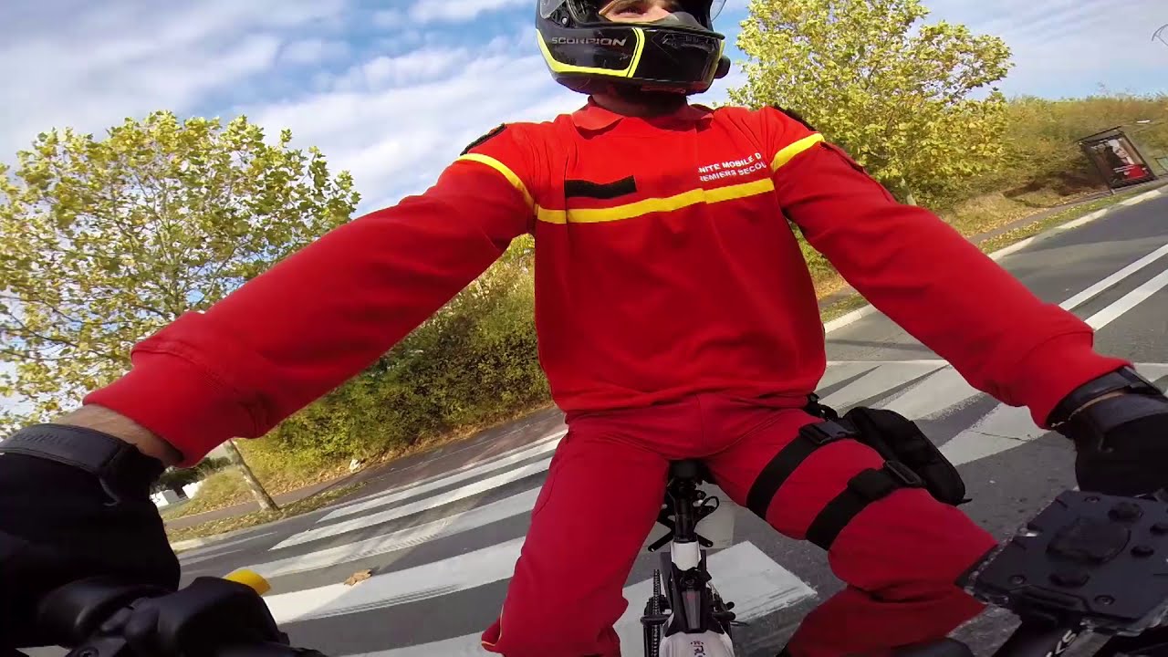 Moto électrique de premiers secours UMPS 77
