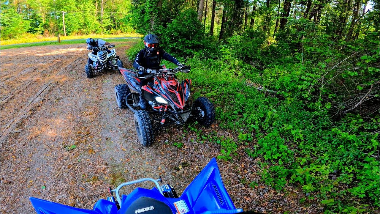 Raptor 700 Ride Out At My Place With The Fellas! #raptor700r
